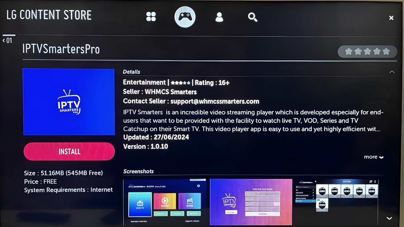How to Download IPTV Smarters Pro on LG TV (2025 Guide)