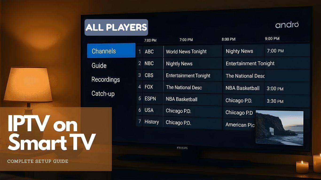 How to Set Up IPTV on Smart TV: Smarters Pro, Hot IPTV, IBO Player | i